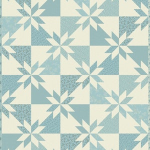 Laundry Basket Quilts Sky and Sea Pieced Pattern image 1