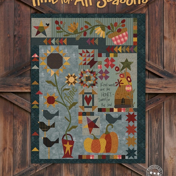 One Sister - Time for All Seasons - Pattern - New!