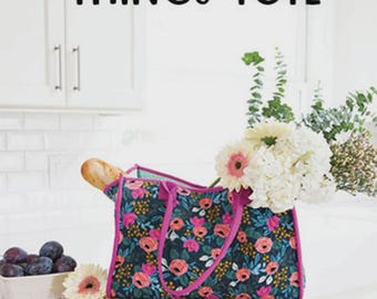 Knot and Thread Designs - All The Things Tote