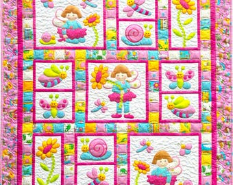 Kids Quilts - Pixie Girl - Pattern