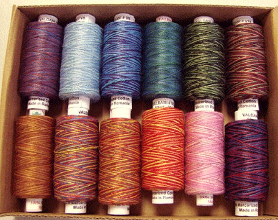 Valdani Quilting Threads Vibrants 60 Wt. 