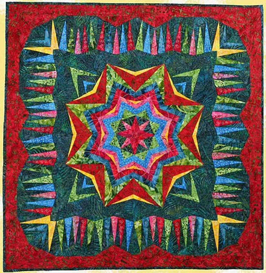 Lakeview Quilts Taffy's Star Pattern Etsy