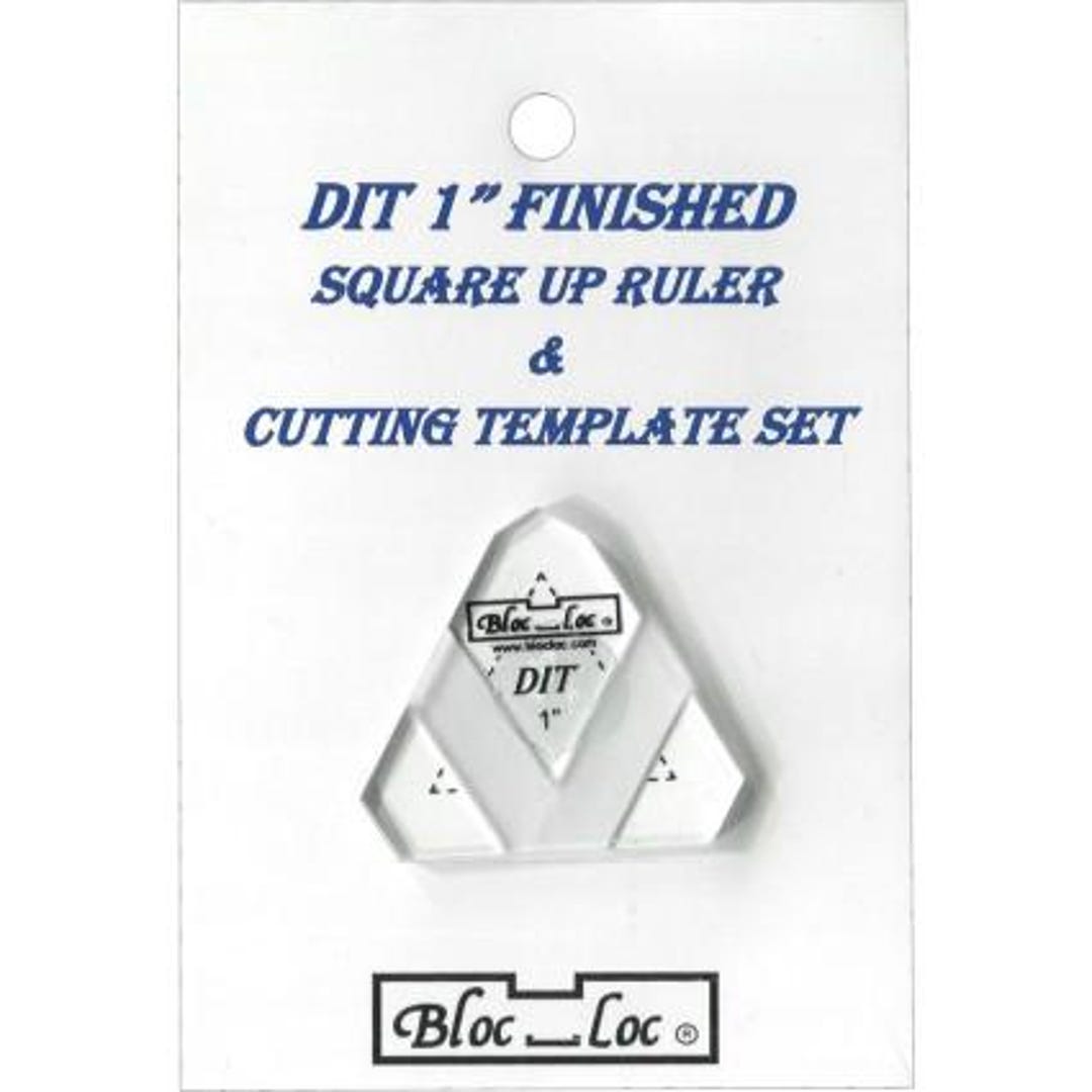 Loc Block Ruler Bloc Loc - Diamond in a Triangle Ruler 1