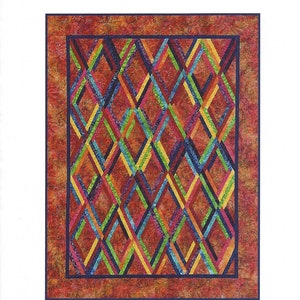 Far Flung Quilts - Beveled Diamonds  - Pattern - New!