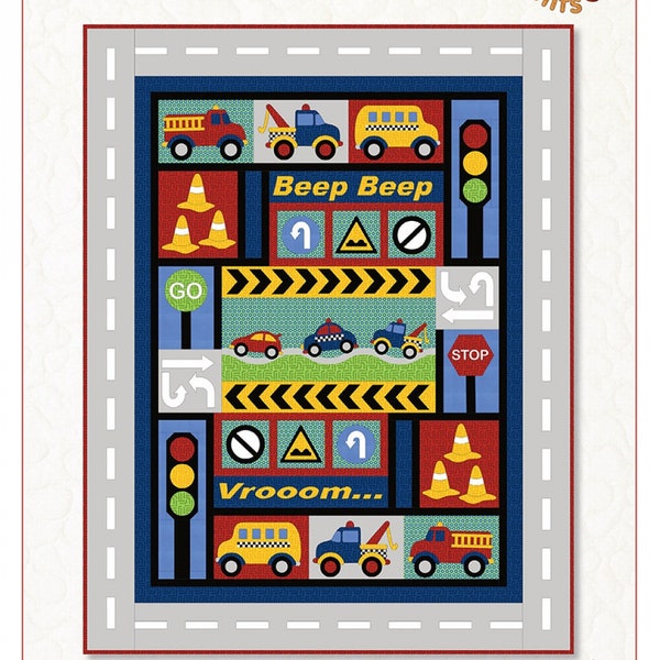 Kids Quilts - Traffic Jam - Pattern - New!