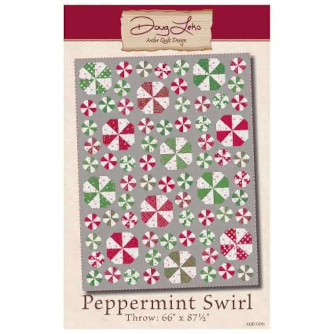 Antler Quilt Designs - Peppermint Swirl Quilt Pattern - Etsy