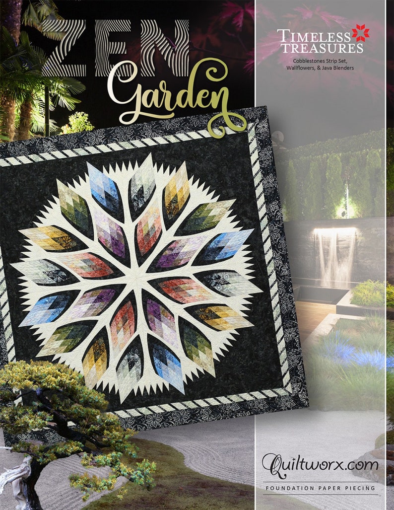Quiltworx - Zen Garden - Pattern - New! - Etsy