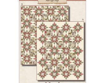 Antler Quilt Designs - Noel Quilt Pattern