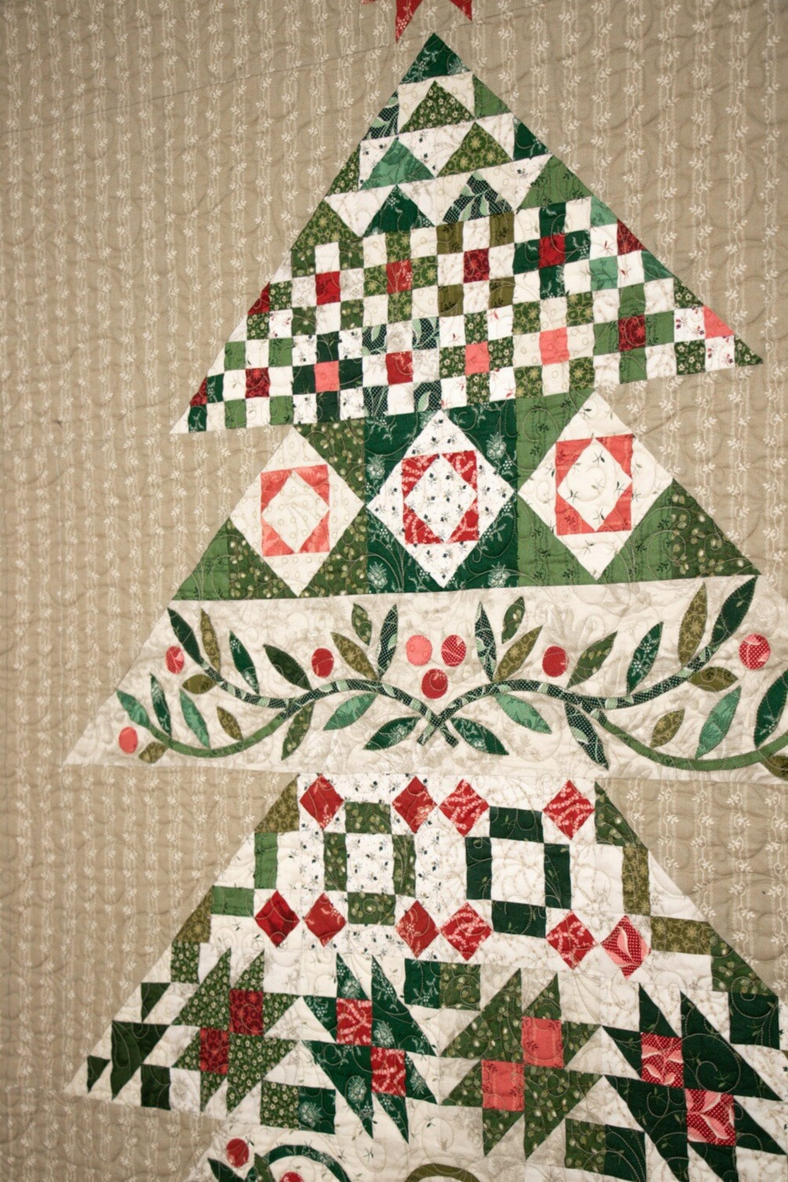 Laundry Basket Quilts Tannenbaum Pieced Pattern Etsy