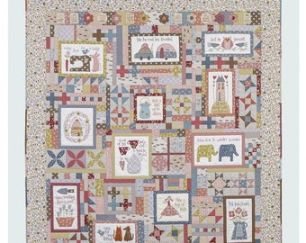 Birdhouse Patchwork Design - A Letter To My Daughter - Pattern - New!