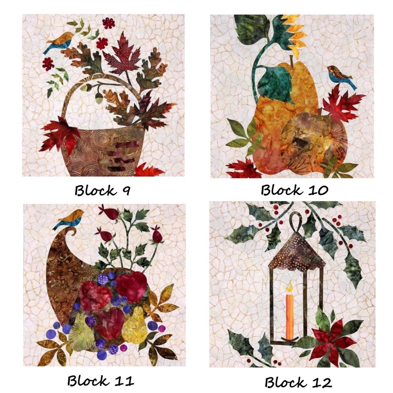 Laundry Basket Quilts Seasonal Silhouettes Appliques Buy Etsy