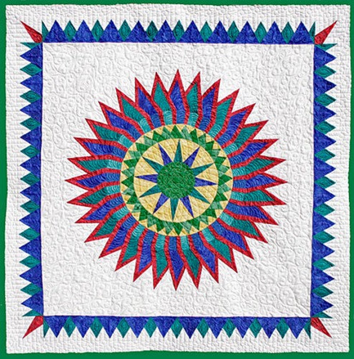 Lakeview Quilts Blue Lagoon Pattern Kit Etsy