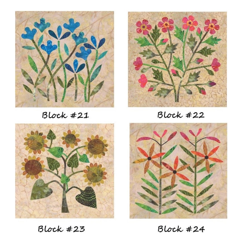 Laundry Basket Quilts Summerfield Silhouettes Appliques Etsy