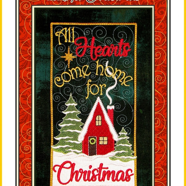 Janine Babich Designs - All Hearts Come Home For Christmas - patroon - nieuw