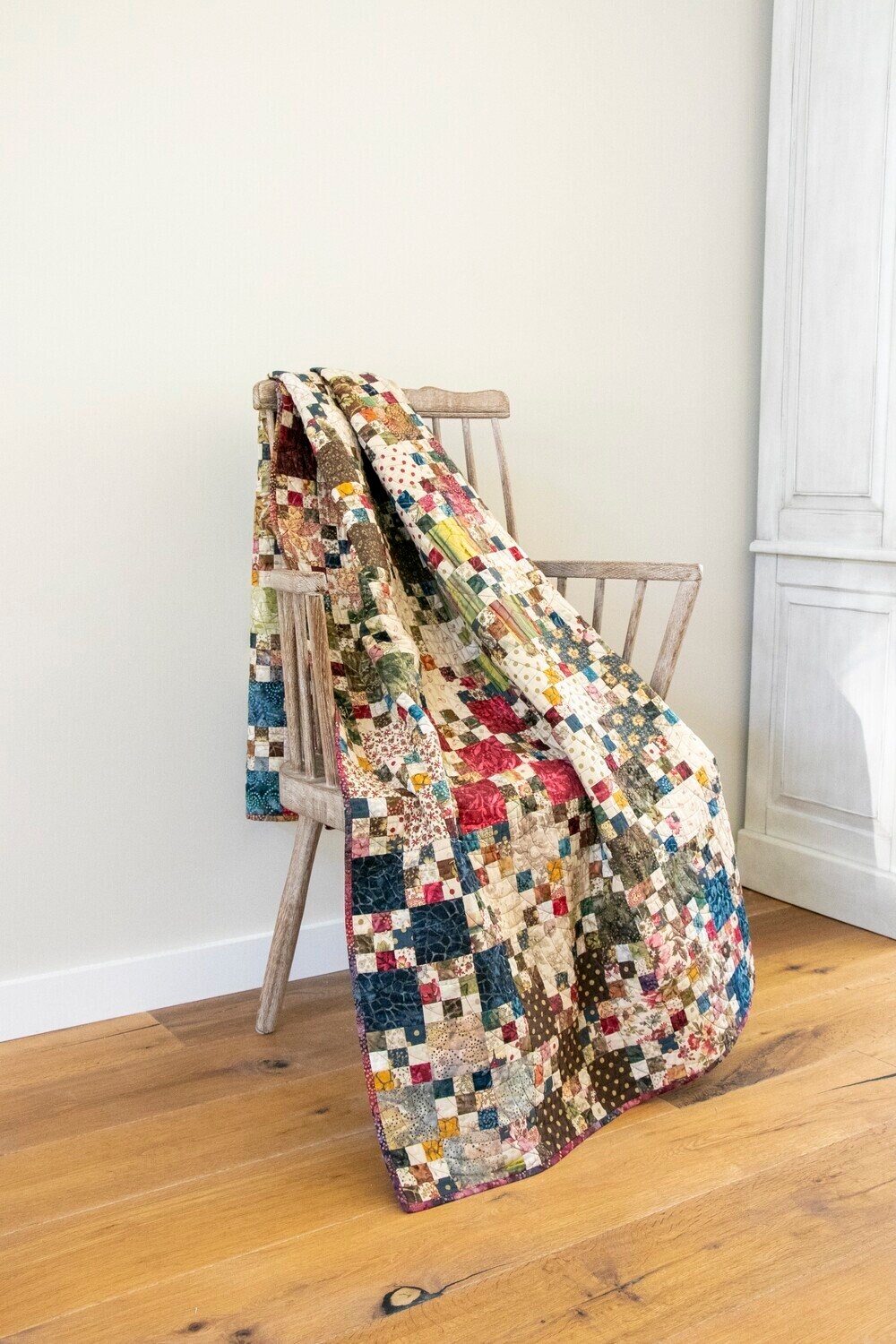 Laundry Basket Quilts Painters Palette Pieced Pattern Etsy