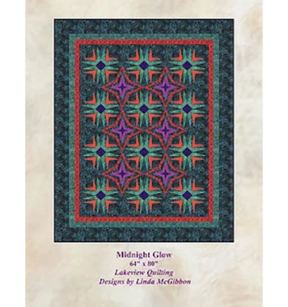 Lakeview Quilts Moonlight Glow Pattern Etsy