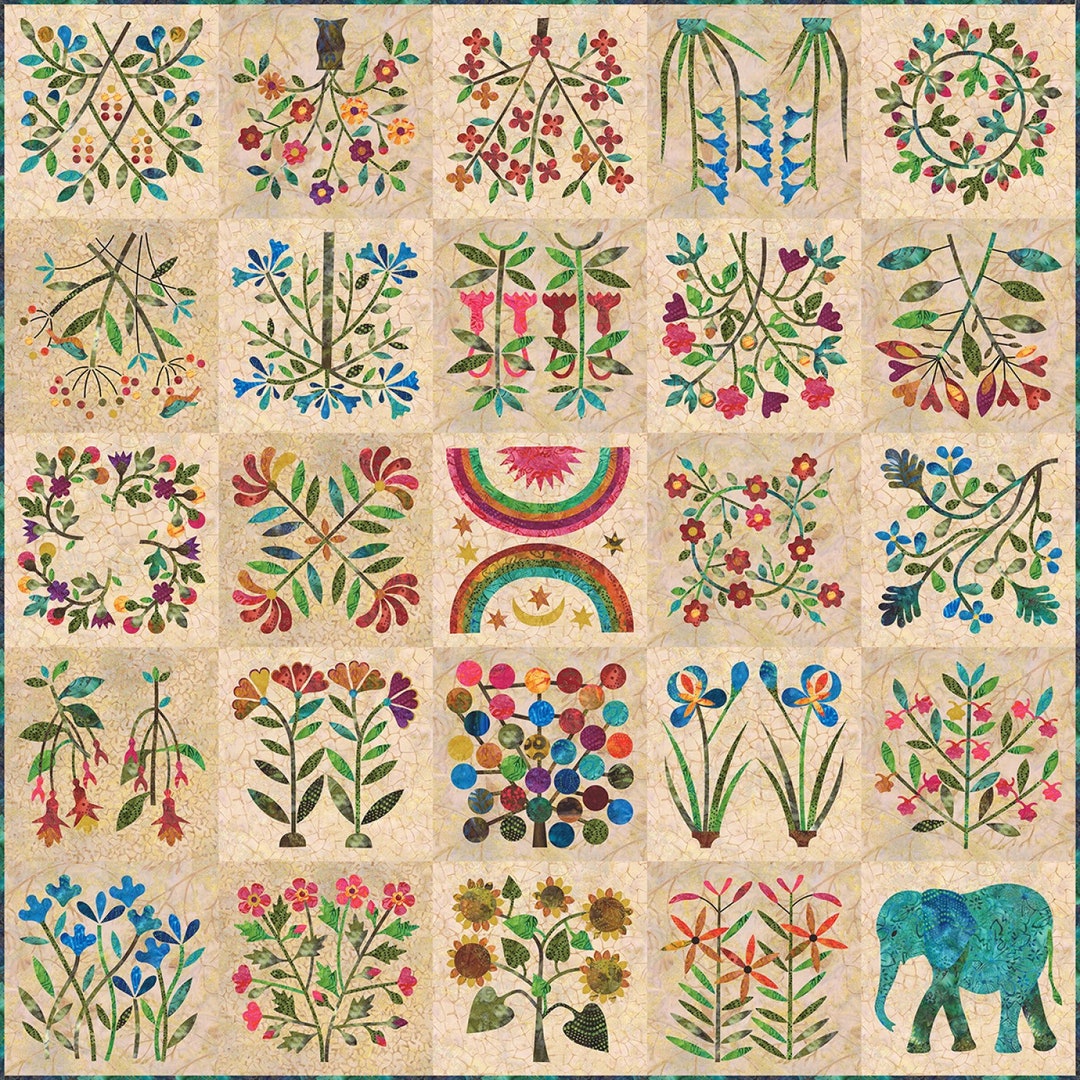 Laundry Basket Quilts Summerfield Silhouettes Appliques Etsy