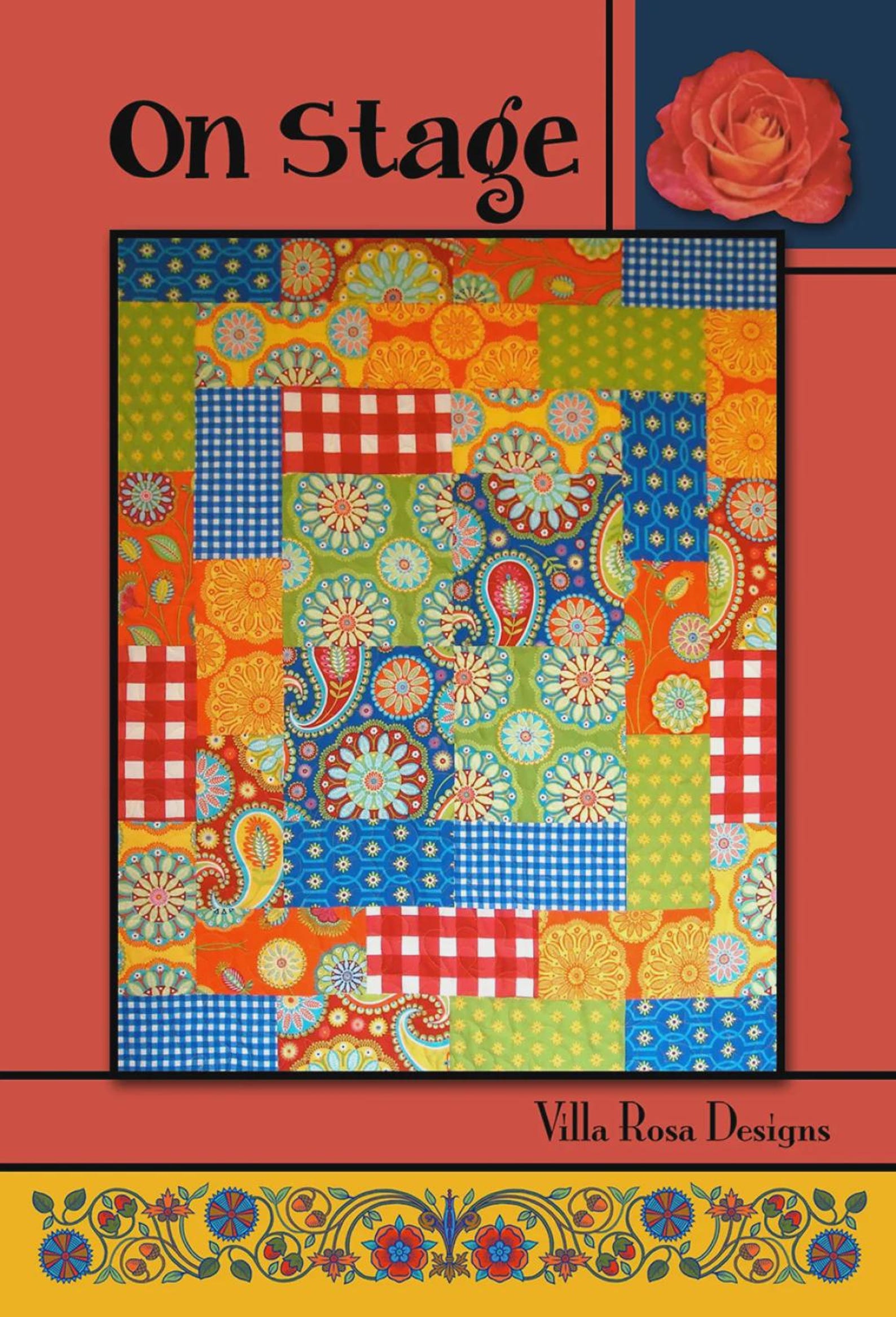 Villa Rose Designs: by Pat Fryer - on Stage Pattern - Etsy
