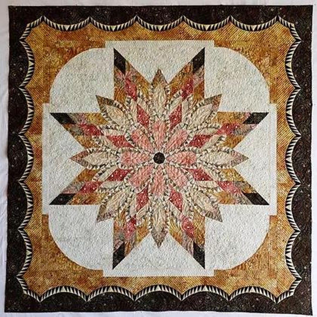 Lakeview Quilts - Desert Rose - Quilt Pattern - Etsy