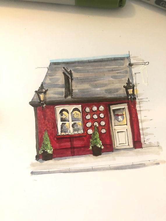 KC's Douglas , Cork. 7”x7”