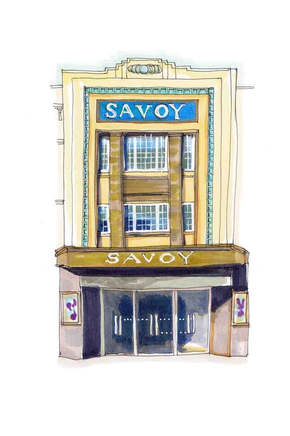 The Savoy, Cork.  5”x7”