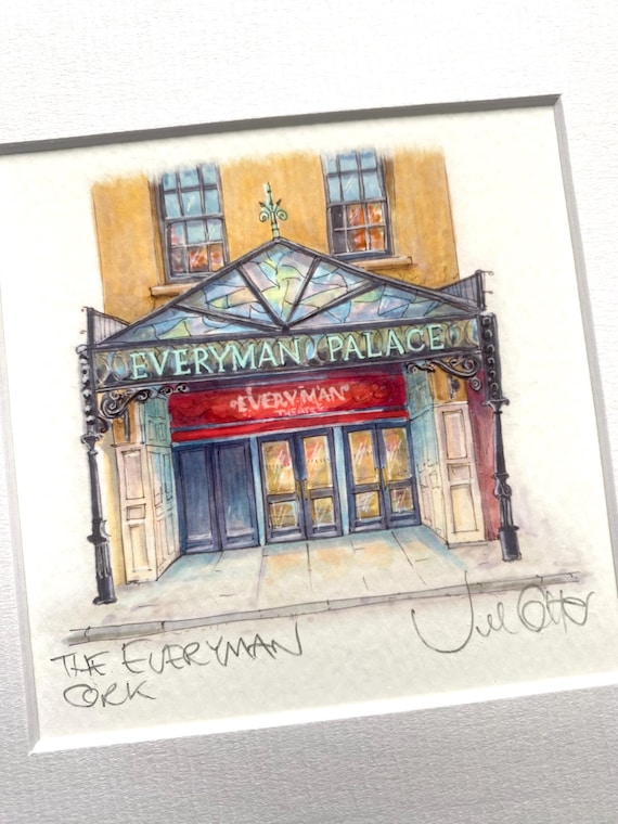 the Everyman Theatre, Cork city, Cork.  7”x7”