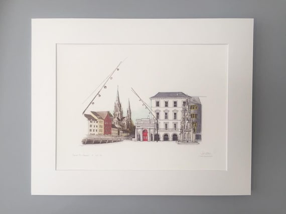 Saint Finn Barre’s and No. 46 12”x10”