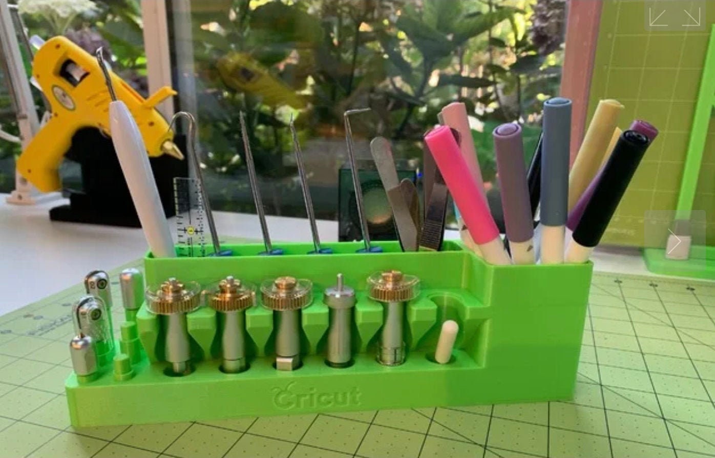 3D Printed Cricut Tool Organizer various Colors Available Etsy