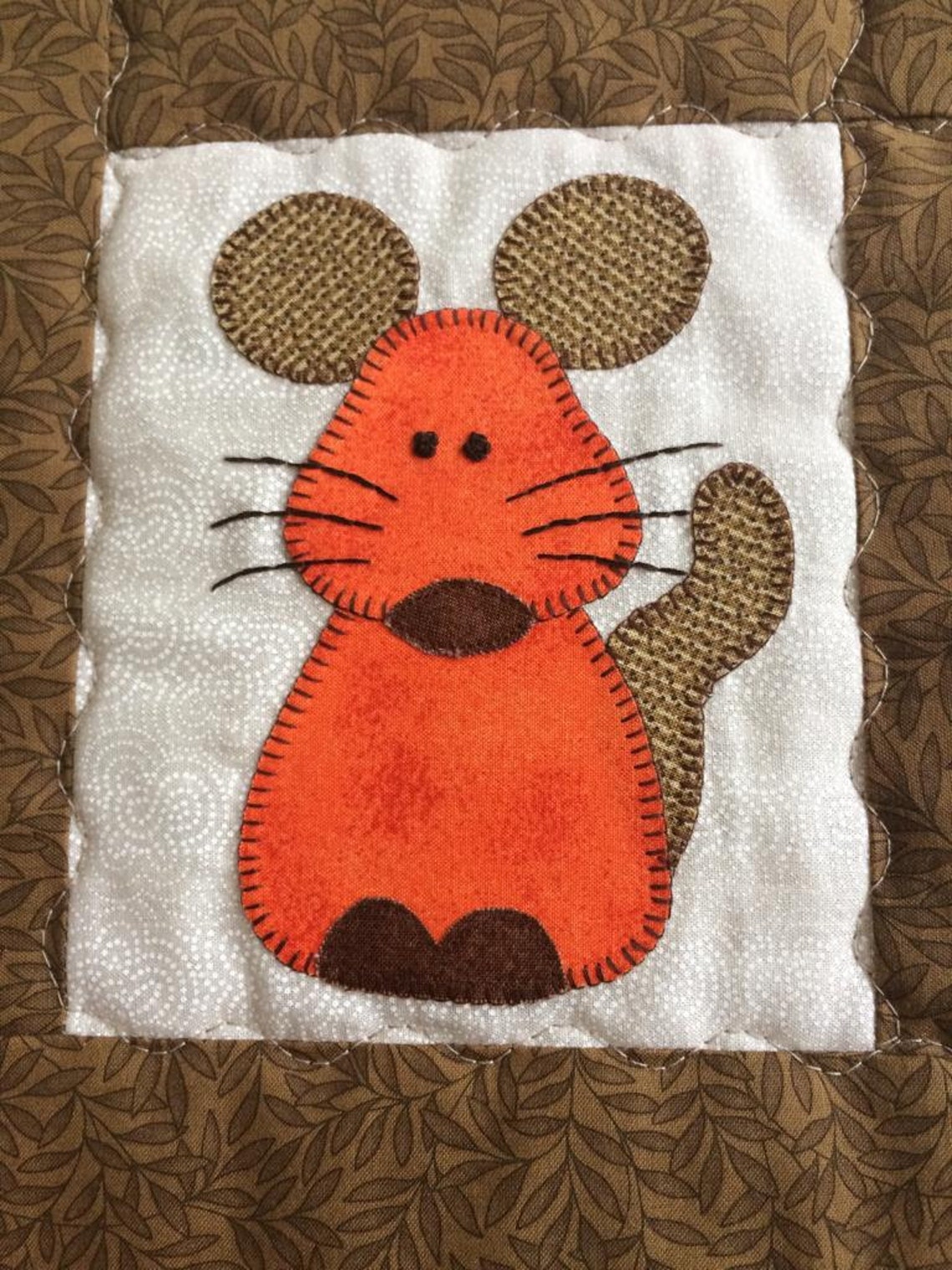 Cat and Mouse Patchwork Quilt Etsy