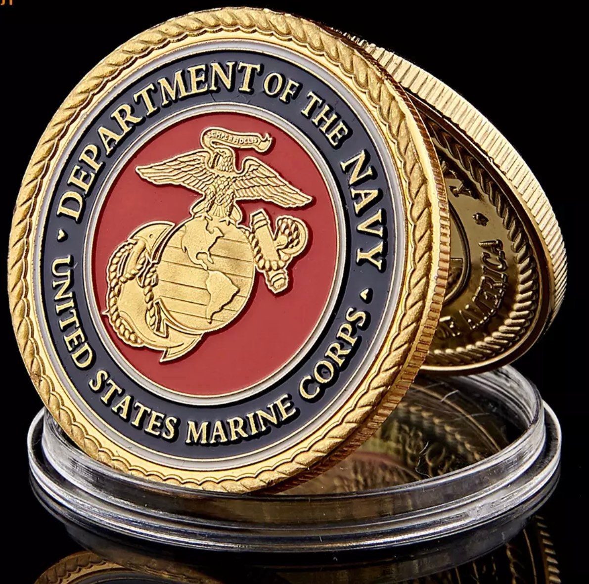 Marine corps challenge coin