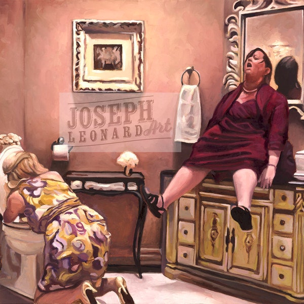 Movie Bathroom Art Etsy