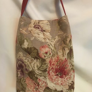 Stofftasche / Schultertasche / Florale Stofftasche