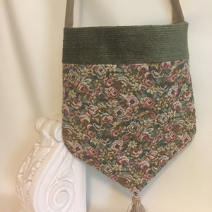 Shoulder/Cross Body Bag  Fabric Bag / Velvet Bag