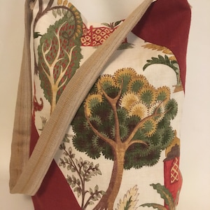 Fabric Shoulder Bag / Shoulder Bag