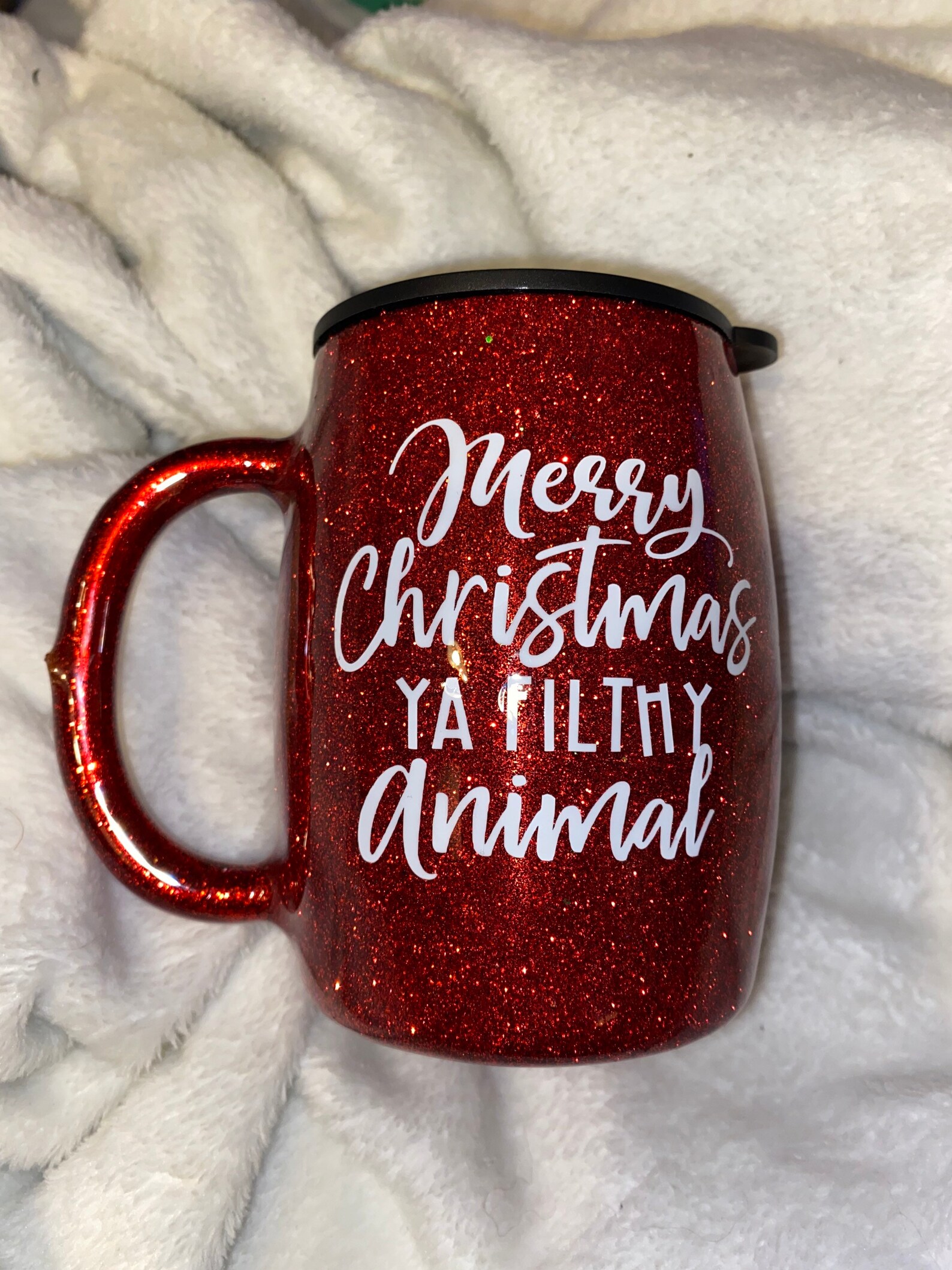 Merry Christmas You Filthy Animal Deutsch
