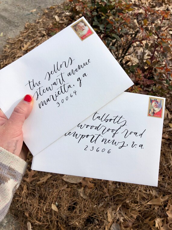 addressing baby shower invitations