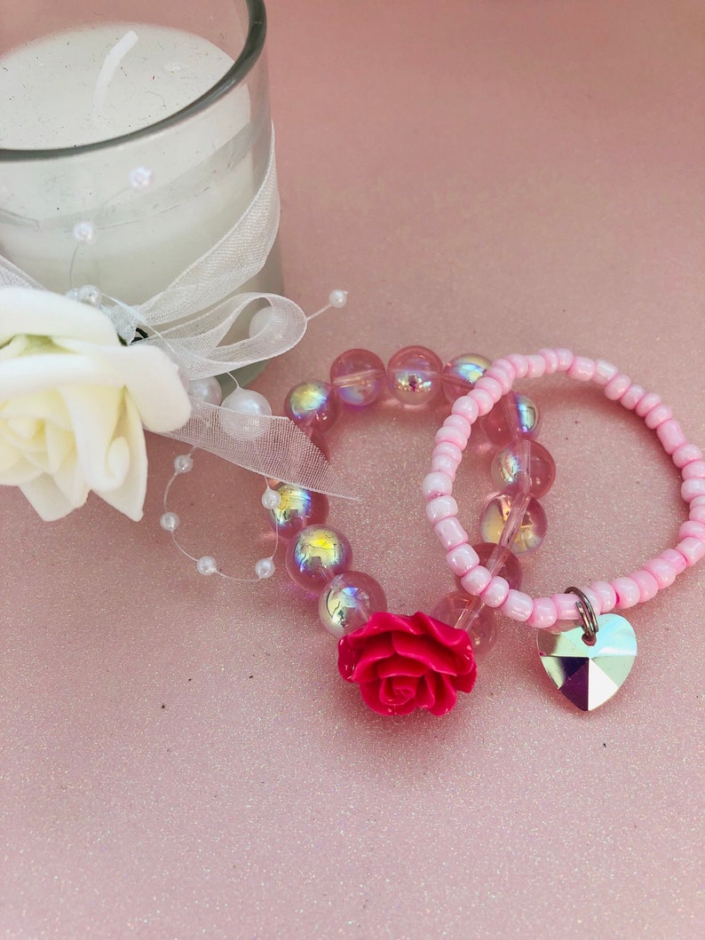 Toddler Jewelry Bracelet Birthday Gift Girl Bracelet Little Girl Jewelry Girl Bead Bracelet Little Girl Bracelet