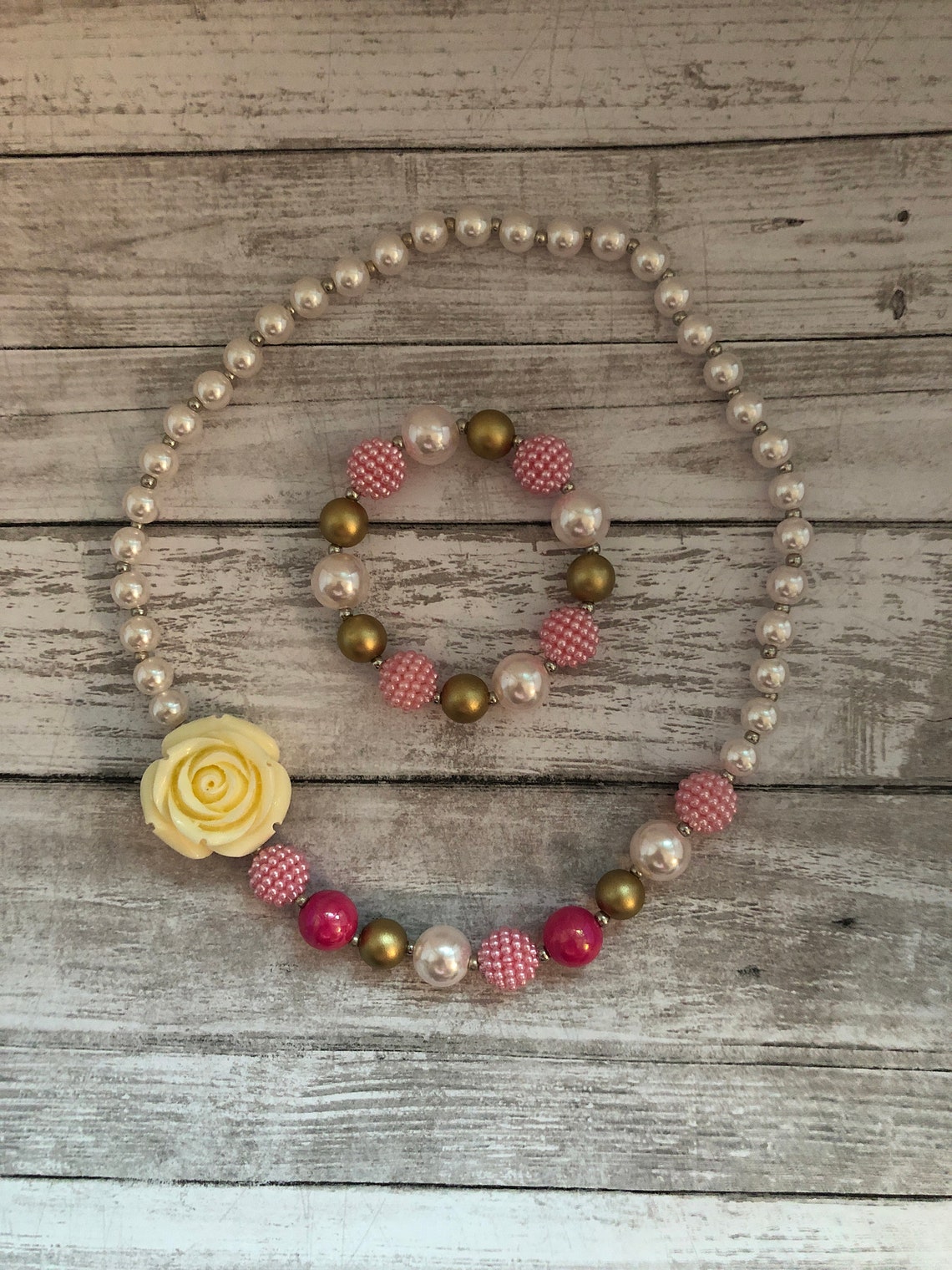 Kids Jewelry Set Little Girl Jewelry Set Children's Etsy