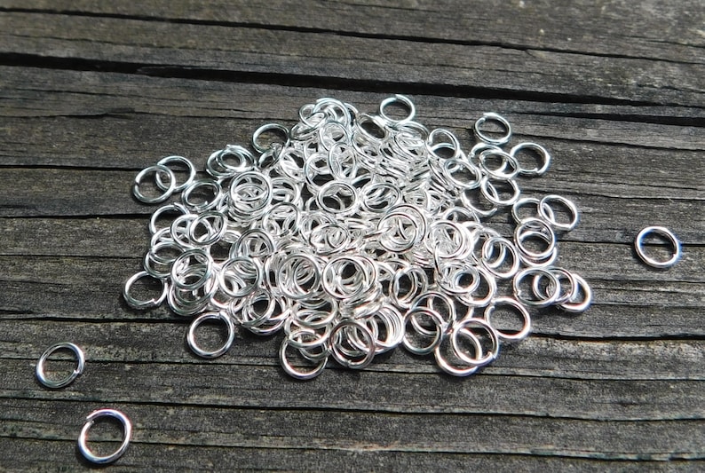 5mm Jump Rings -choose Finish - Etsy