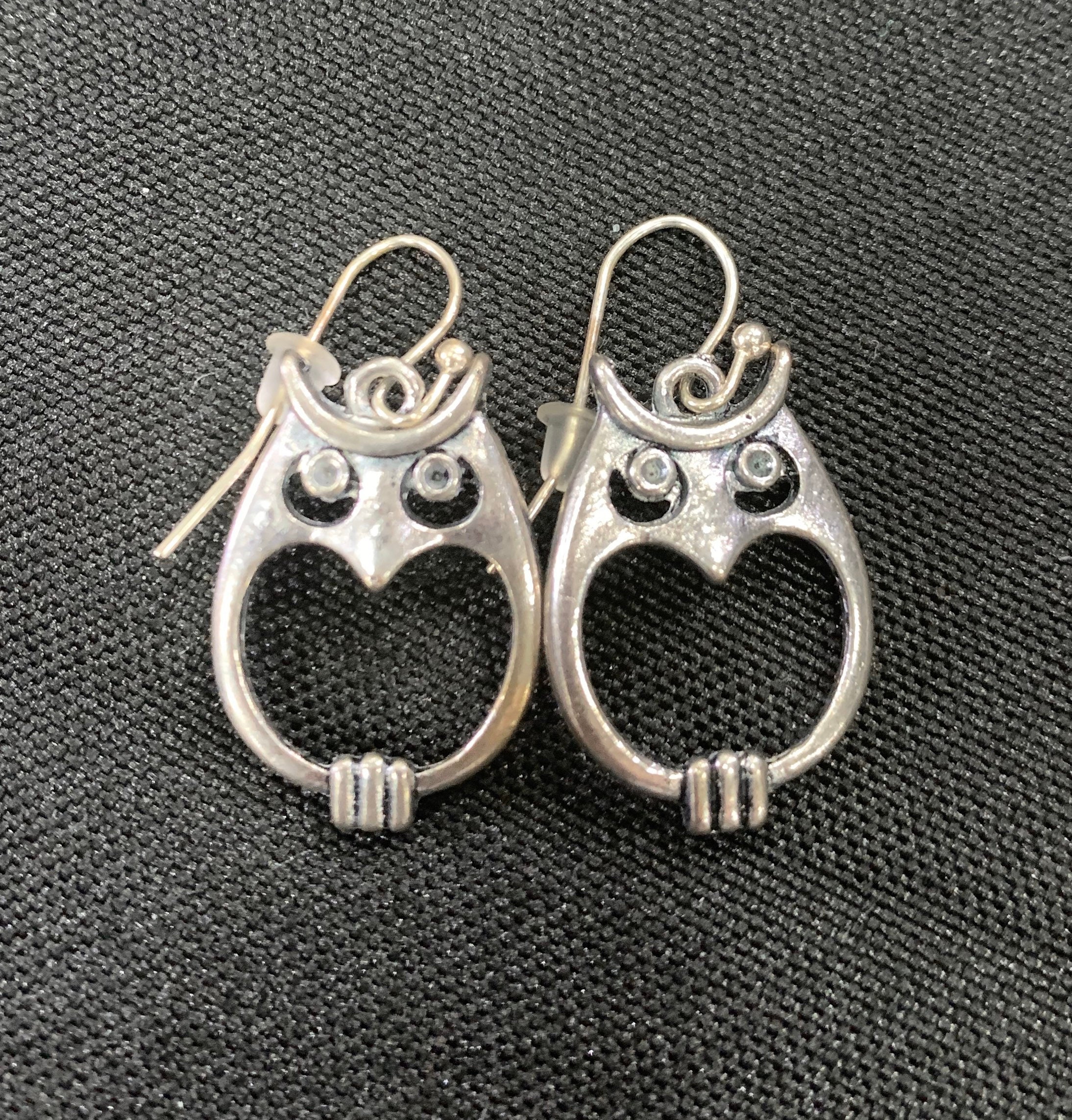Hollow Owl Earrings