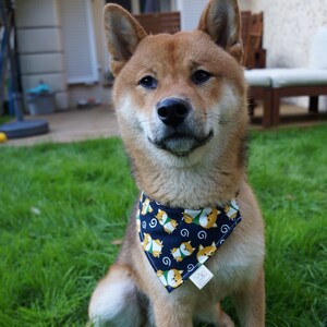 Shiba Inu 柴犬 Chien Bandana Double Face Etsy Shiba Inu 柴犬 Chien Bandana Double Face Etsy