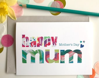 Happy Mother's Day Mum/Mother's Day card