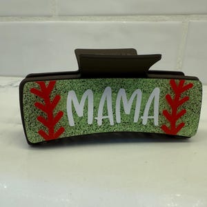 Baseball Softball Claw Clip