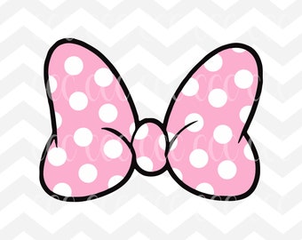Download Minnie Mouse bow svg LAYERED minnie mouse cute bow ...