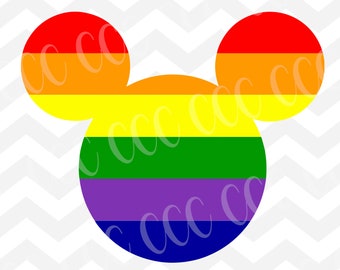 rainbow mickey mouse pop