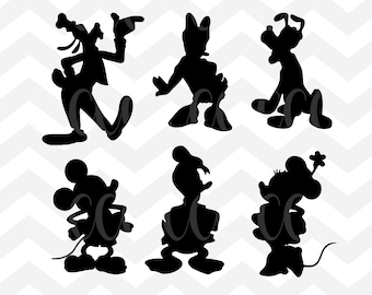 Download Goofy silhouette | Etsy