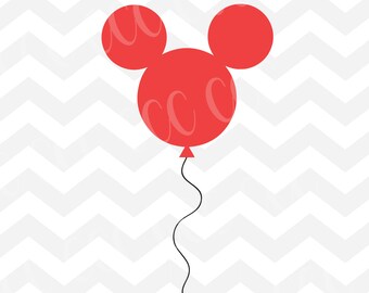 Download Mickey balloon svg | Etsy