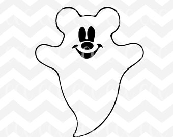 Download Mickey ghost | Etsy