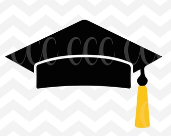 Download Graduation Cap Svg Square Academic Cap Svg Tassel Svg | Etsy
