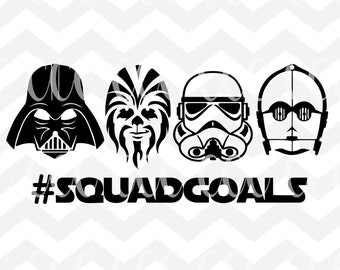 Download Darth vader svg | Etsy